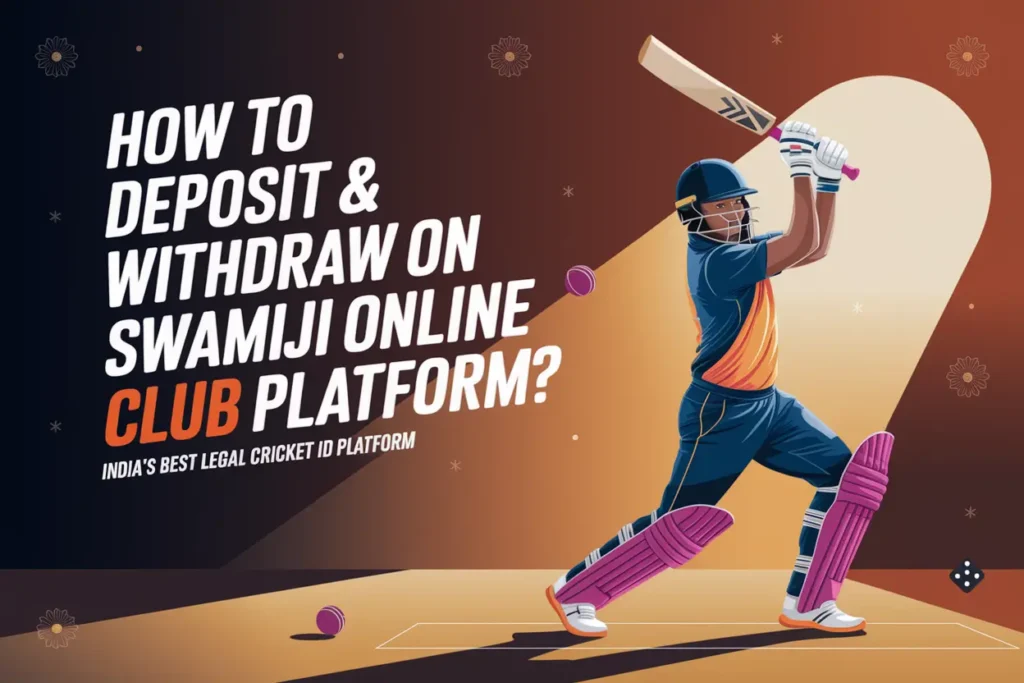 How to Deposit and Withdraw Money on Swamiji Online Club Platform